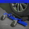 Wheel Dolly, Car Jack - Set of 2 Hydraulic Tire Jack with 1500-Lbs Capacity, Mechanical Car Skates for Truck, RV, Trailer - 4 of 4