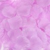 Unique Bargains Decoration Wedding Party Silk Artificial Flower Petals Light Purple 2000 Pcs - 4 of 4