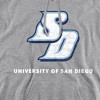 University of San Diego Official Distressed Primary Adult Pull-Over Hoodie - 2 of 4