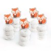 Big Dot of Happiness Fox - Dessert Cupcake Toppers - Baby Shower or Birthday Party Clear Treat Picks - Set of 24 - 2 of 4