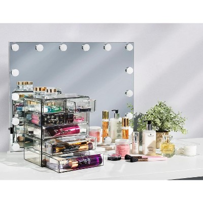 Clear Acrylic 7-Drawer Cosmetic and Jewelry Organizer