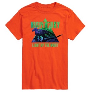 Men's - How to Train Your Dragon - Night Fury Light Up The Night Short Sleeve Graphic T-Shirt - 1 of 4