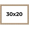 PosterPalooza | 30x20 Modern Bamboo Picture Frame, UV Acrylic, 5 Finishes - 2 of 4