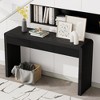 Bella Depot 55.1''W Rustic Console Table with Fluted Drawers for Living Room, Hallway - 3 of 4