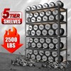 Kumasinova 4/5-Tier Heavy-Duty Adjustable Storage Rack,Garage Shelving with Adjustable Height Wood Shelves,Storage Organizer for Kitchen,Warehouse - 4 of 4