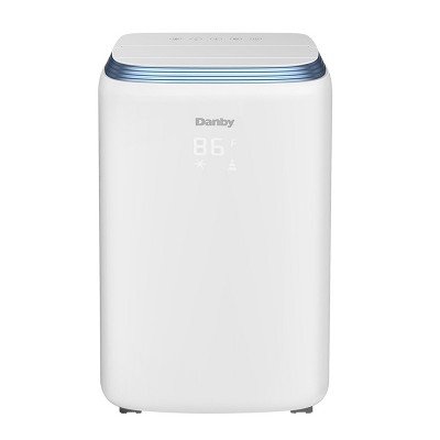 Danby DPA080E3WDB-6 13,000 BTU (8,000 SACC) Portable AC, 3-in-1 design- Air conditioner, dehumidifier and fan, in White