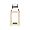 Cheung's Bexley White Toned Wooden Bar Decor Lantern Large - 4 of 4