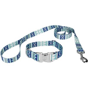 County Brook Petz Premium Dog Collar and Leash - Christmas Collection - 1 of 4