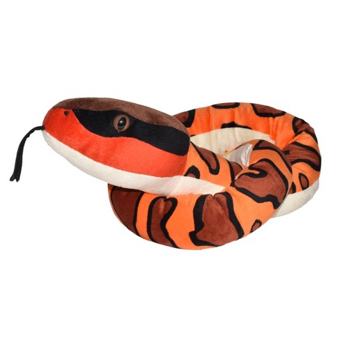 Wild Republic Plush Snake Eastern Cottonmouth Snake Stuffed Animal 54 Inches Target