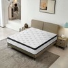 Dexmalle Full Size 12 Inch Knitted Cover Individual Pocket Spring Hybrid Mattress - 3 of 4
