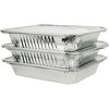 Aluminum Foil Half-Size Steam Table Pans – 9x13" Deep Disposable Catering Trays for Baking, Roasting, Serving & Meal Prep - 4 of 4