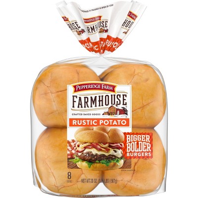 Pepperidge Farm Farmhouse Rustic Potato Hamburger Buns - 20oz/8ct