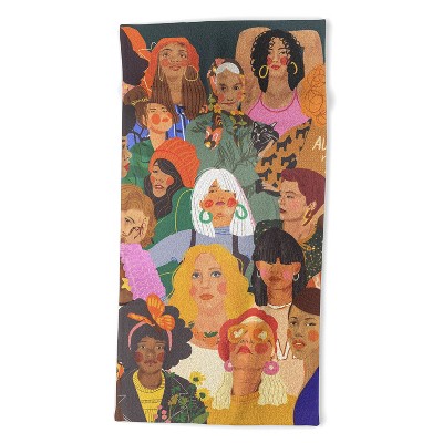 Gigi Rosado Women Beach Towel - Deny Designs