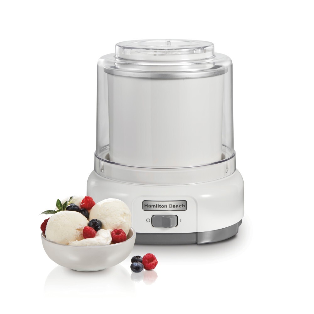 Hamilton Beach 1.5 Quart Ice Cream Maker White 68880