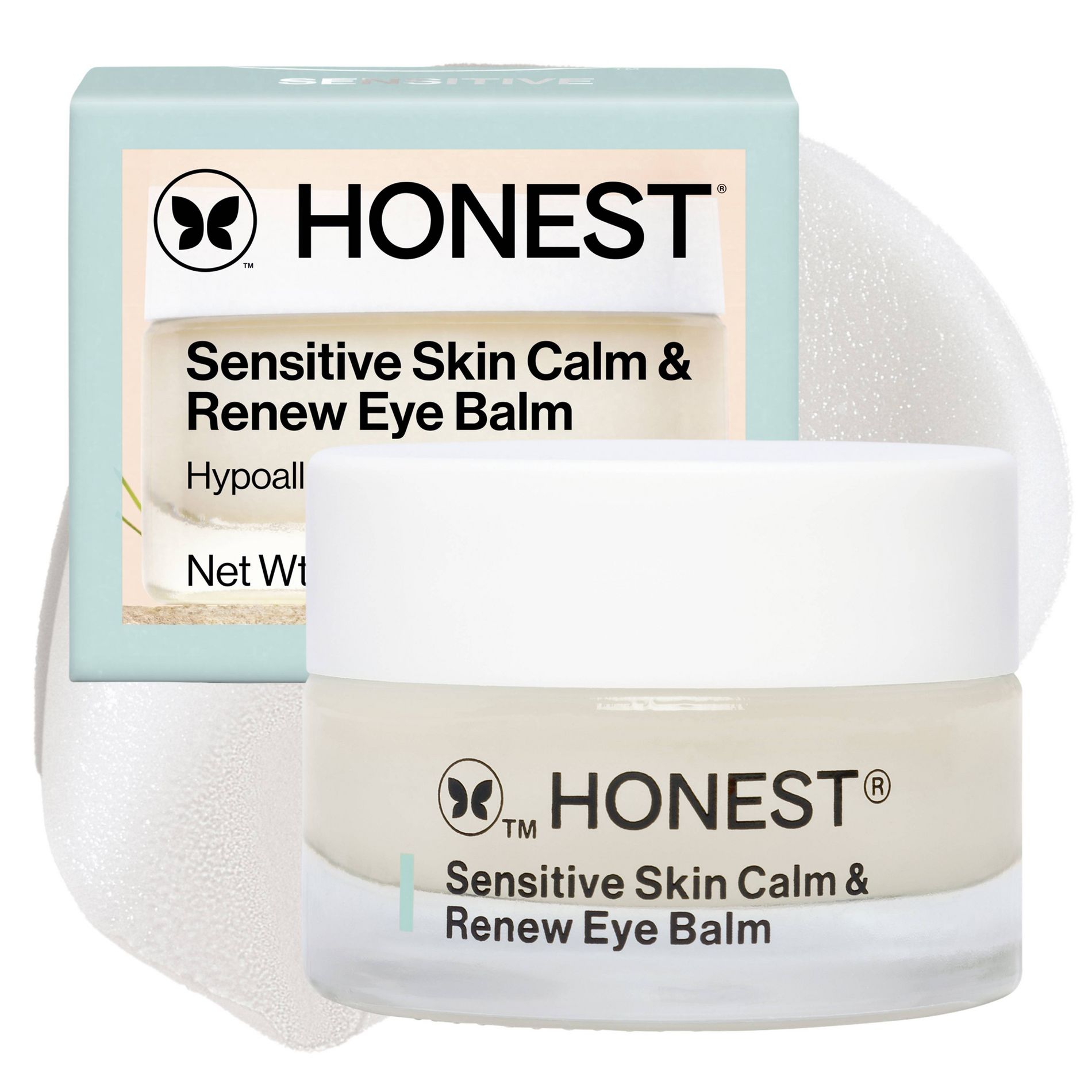 Honest Beauty Calm & Renew Melting Eye Balm with Calming Phyto-Blend - 0.5oz