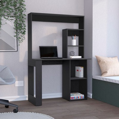 Vynxaria Desk Shelves 38.8''W Workspace 58.3''H Vertical Storage for Home Offices