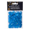 John Bead Flat Round Plastic Loose Sequins Hologram with Hole Craft Embellishments Royal Blue 10mm 450 Pieces - 4 of 4