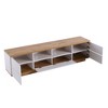 YOOCOZZ TV stand for TVs up to 80'' with Multi-Functional Storage and Door Rebound Device - 4 of 4