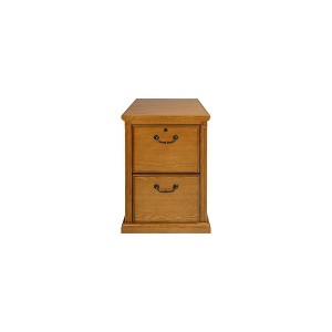 Huntington Oxford 2 Drawer Narrow File Cabinet - Martin Furniture - 1 of 4