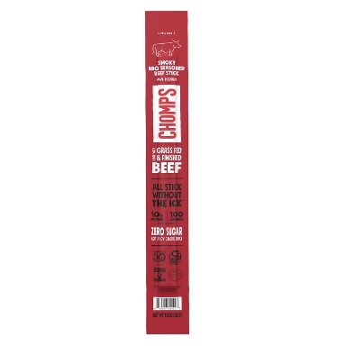 Chomps Smoky BBQ Beef Meat Stick - 1.15oz