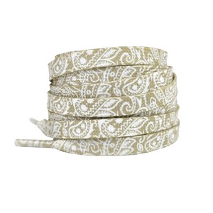 INSPIRE CHIC Paisley Flat Shoe Laces for Sneakers 1 Pair - 1 of 4