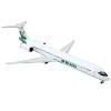 McDonnell Douglas MD-90 Commercial Aircraft "Reno Air" (N905RA) White w/Green Tail 1/400 Die Cast Model Airplane by GeminiJets - 2 of 3