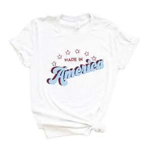 Simply Sage Market Women's Made In America Retro Short Sleeve Graphic Tee - 1 of 4