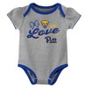 NCAA Pittsburgh Panthers Infant Girls' 3pk Bodysuit - 3 of 4