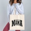 City Creek Prints Stressed Out Mama Club Canvas Tote Bag - 15x16 - Natural - 2 of 2