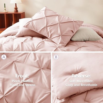 Der Rose BALHAM TRADE-Queen Comforter Set 7 Pieces Bedding with Comforter, Sheets, Pillowcases & Shams Brown-Queen 88"x88" — фото 3