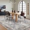 Vintage Area Rug Oriental Distressed Floor Mats with Non-Slip Backing - 3 of 4