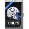 Trends International NFL Indianapolis Colts - Neon Helmet 23 Framed Wall Poster Prints - 3 of 4