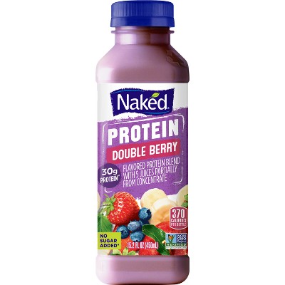 Naked Protein Double Berry Protein Zone Juice Smoothie  -15.2 fl oz