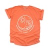 Simply Sage Market Happiness Comes In Waves Circle Garment Dyed Tee - 2 of 4
