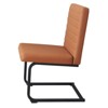 PAGED Modern Dining Chairs Set of 2 Upholstered Dining Room Chairs Armless Chair with Metal Legs for Living Room, Kitchen - 4 of 4