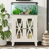 ELJGET 20 Gal Fish Tank Stand with 4 Outlets & 2 USB, Farmhouse Aquarium Cabinet with Adjustable Shelves, 298LBS Capacity for Reptile Tanks - 2 of 4