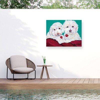 Pat Saunders-White Rainie Outdoor Canvas Art