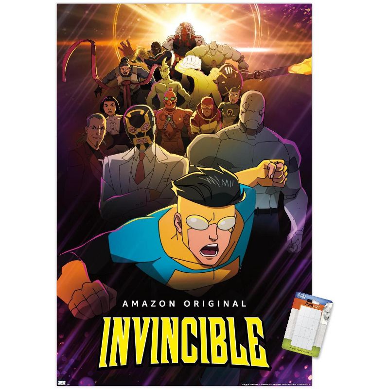 Trends International Invincible - Purple One Sheet Unframed Wall Poster Prints, 1 of 7