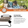 Disc-O-Bed Youth Double Cot Kid-O-Bunk, Modular for Bunk Beds, Dual Cots, or Bench with 2 Carry Bags - 3 of 4
