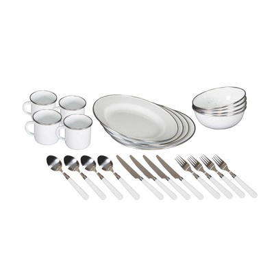 white tableware