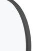 Lirago Arch Metal Wall Mirror with Tilted Frame Vanity Mirror Decor Mirror 36x24 Black - 3 of 4