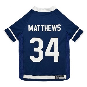 NHL Toronto Maple Leafs Auston Matthews Pets Jersey - XS - 1 of 4