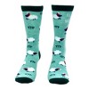 Crazy Dog T-Shirts Men's Fleece Navidad Socks Funny Cute Xmas Sheep Novelty Footwear - image 3 of 4