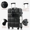 Luggage Sets with USB Port and Cup Holder, Expandable Spinner Suitcase for Travel, 4 Piece Set – Cuddlewood - 2 of 4