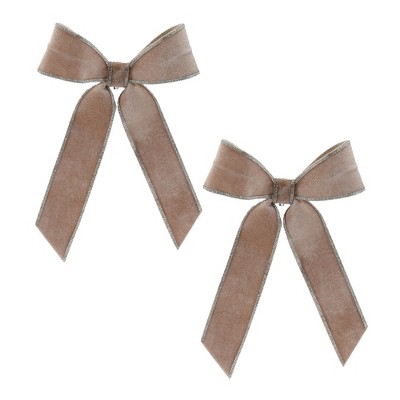 Jeweled Holiday Bow (Set of 2)