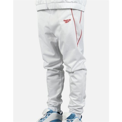 Reebok Mens I3 Franchise Athletic Jogger Pants, White, Small