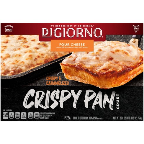 Digiorno Crispy Pan Four Cheese Frozen Pizza 26 6oz Target