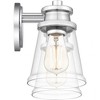 Quoizel Lighting Haverfield 2 - Light Vanity in  Polished Chrome - 4 of 4