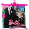 Barbie Ken Fashion Pack, Bridal Set with Groom Outfit for Ken Doll, Includes Tuxedo & Shoes, Puppy & 3 Accessories - 2 of 2