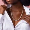 EVERLY JEWELRY | Sterling Silver 5-9mm Graduated Cultured Freshwater Pearl Strand Necklace, 19 inc - 4 of 4
